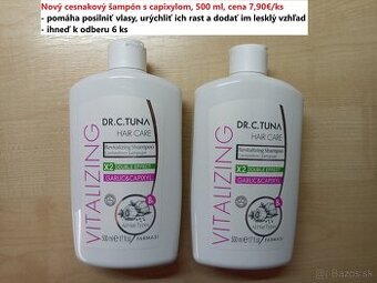 Nový cesnakový šampón na vlasy