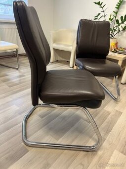 PREDÁM 2 hnedé sedačky 50x50x97