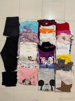 Rôzne dievčenské oblečenie