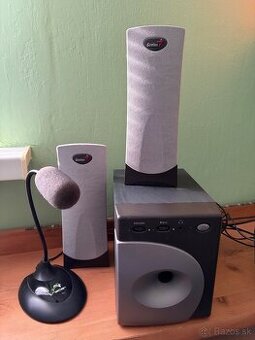 Reproduktory + mikrofón