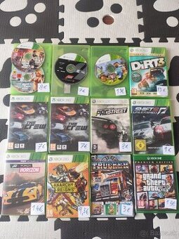 Predám hry na Xbox 360 / Xbox One – viac kusov