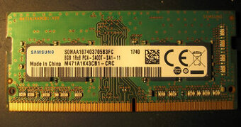 SAMSUNG DDR4 8GB RAM do notebooku