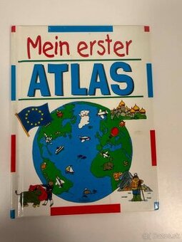Detský ilustrovaný atlas: Mein erster ATLAS (v nemčine)  Pop