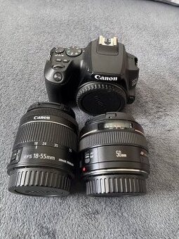 Canon 250D - 18-55MM + 50MM 1.4F