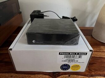 Pro-Ject Phono Box E vo folii ako nový čierny záruka