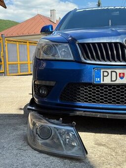 xenón na octavia 2 facelift