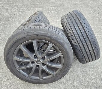 HLINÍKOVÉ DISKY BORBET 5x114,3 R16 S PNEU 205/55 R16