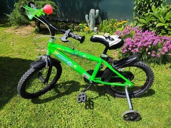 Detsky bicykel zeleny
