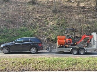Preprava strojov, zump, stavebneho materialu