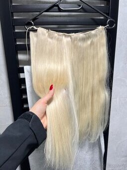 Clip-in vlasy Queen, odtieň #606 ladova blond,