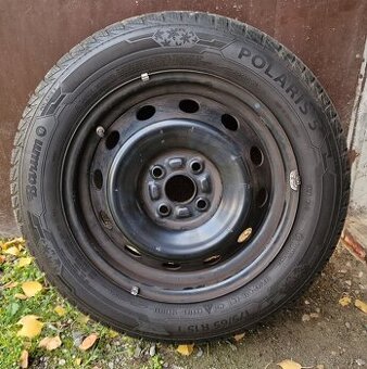 Zimne pneumatiky 175/65 R15 + disky - 1