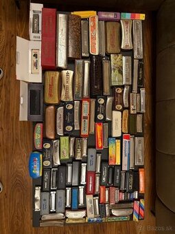 Predám zbierka ústna harmoníka HOHNER okolo 70ks.