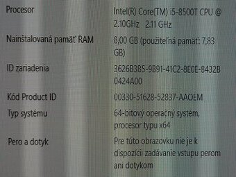 Predám Dell OptiPlex 3060 micro