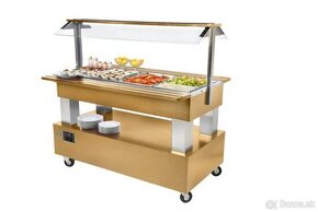 Salátový bar středový kombinovaný chladící/vyhřivaný - 1