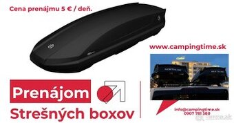 Strešné boxy prenájom