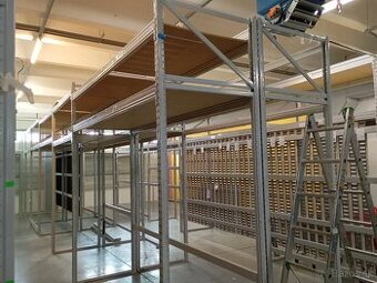 Paletový regál 310 x 100 x 300 cm