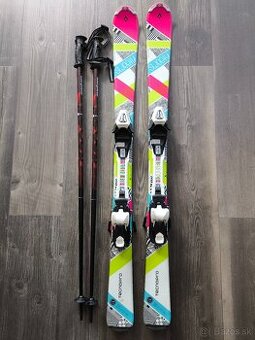 Predám lyže Tecnopro 120cm + palice 105cm