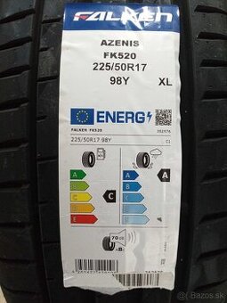 Nejazdené letné pneu Falken 225/50 R17 - 2 kusy