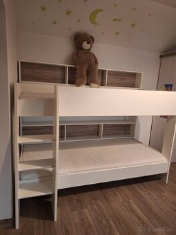 Detská poschodová posteľ