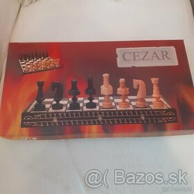 drevené šachy cezar 60x60 - 1