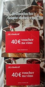 40€ poukaz / voucher Vínokráľ - 1