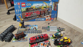 Lego vlaky 60098 ,60051 a lego kolajnice