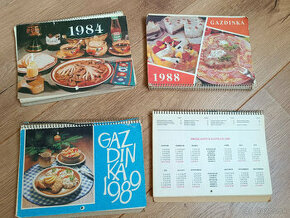Kalendare Gazdinka 1984, 1988-1989 - 1