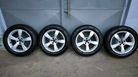 Audi disky + letné pneumatiky 205/55 R16, 5x100