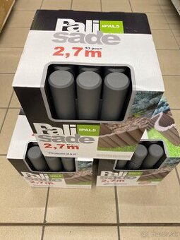 Predam palisady sede 3x 2,7m
