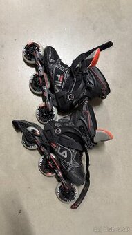 velkost 42. FILA KORCULE SKATES LEGACY PRO 100 BLACK/RED