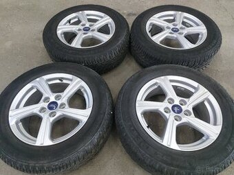 5x108R16 elektrony FORD-205/60R16 CONTINENTAL-zimne pneu