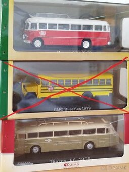 Predám modely autobusu 1:72..