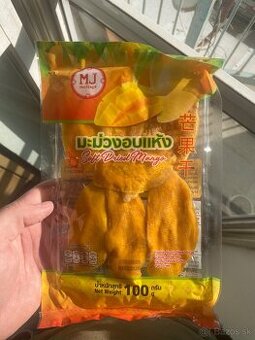 Sušené mango z thajska