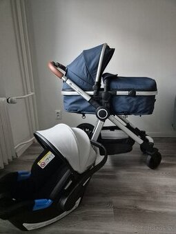 kočík PETITE&MARS 3v1 Grand II Platinum In