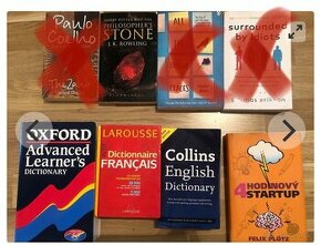 Slovník Oxford a iné anglické knihy LACNO