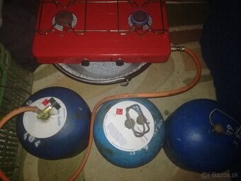 Dvojplatnicka na plyn +3 PB bomby - 2 kg
