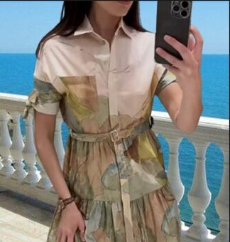 ZARA krasne nove damske vzdusne saty L/XL