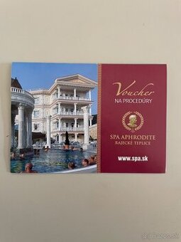 Voucher na procedúry SPA APHRODITE Rajecké Teplice