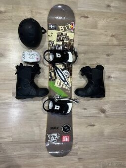Snowboard + vybavenie