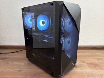 PREDÁM HERNÝ PC - R5 5600,RTX 3060TI 8GB,16GB DDR4,SSD,HDD