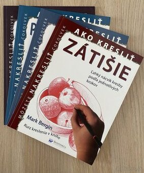 4 knihy - Ako kresliť