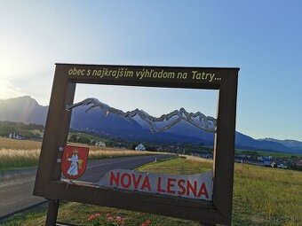Stavebné pozemky pre rodinné domy Nová Lesná (Vysoké Tatry)