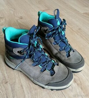 Detská nepremokavá turistická obuv MH500 veľ. 35