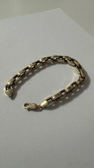 Pánsky zlatý náramok 585