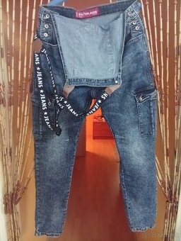 Štýlové slim fit RIFLE NA TRAKY