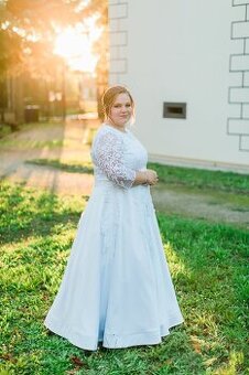 Svadobné šaty šité na mieru veľkosť 52