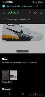 Nike Air Jordan, Puma tenisky, papuče a pracovnú obuv