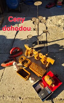 Retro predmery pre zberateľov.