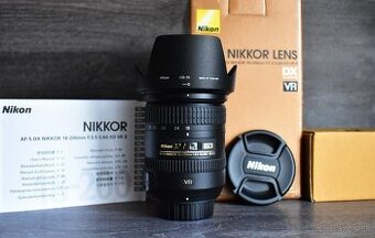 Nikon AFS 18-200 f/3.5-5.6G II ED VR DX top stav