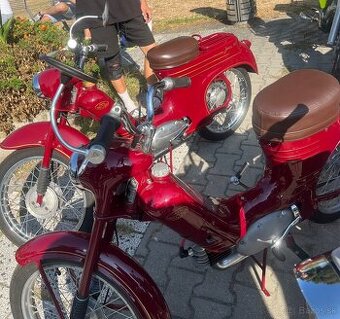 Jawa 550 1958, jawa 555 1958, Manet 90 1950
